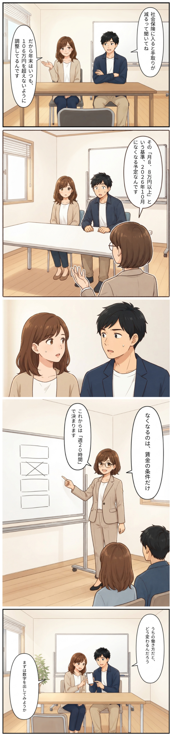 導入漫画：106万円の壁は2026年10月に消えるのか