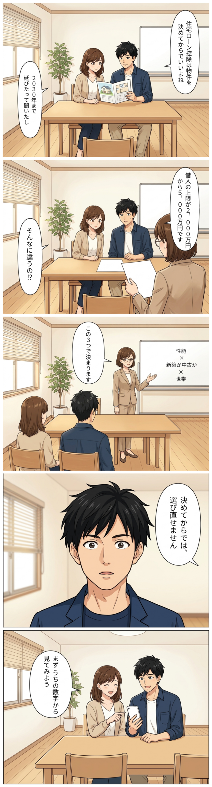 導入漫画：住宅ローン控除2026